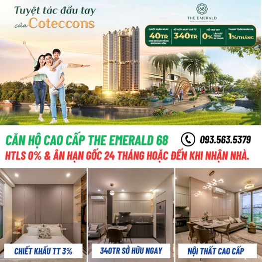 Căn hộ Emeral 68 Lê Phong