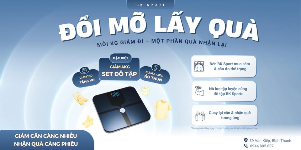 BK SPORT - Chuyên đồ tập Gym & Yoga