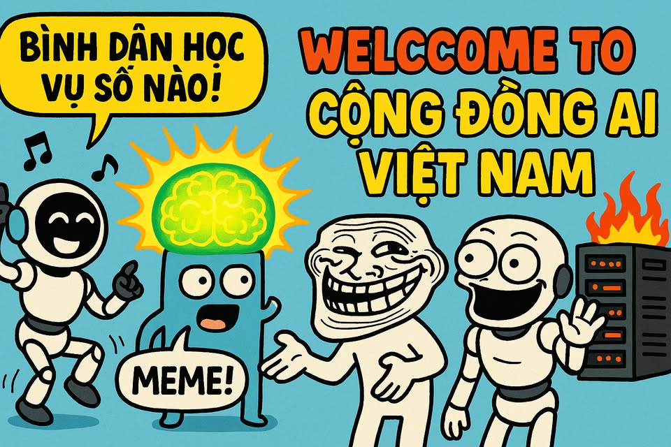 Cộng đồng AI Việt Nam (MidJourney, ChatGPT, Gemini, StableDiffusion, Sora)+