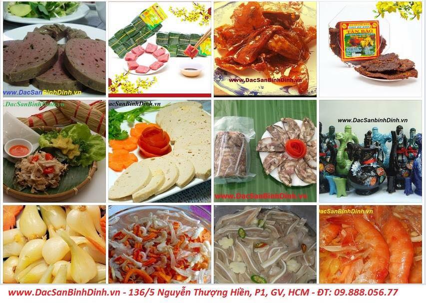 Đặc sản Bình Định