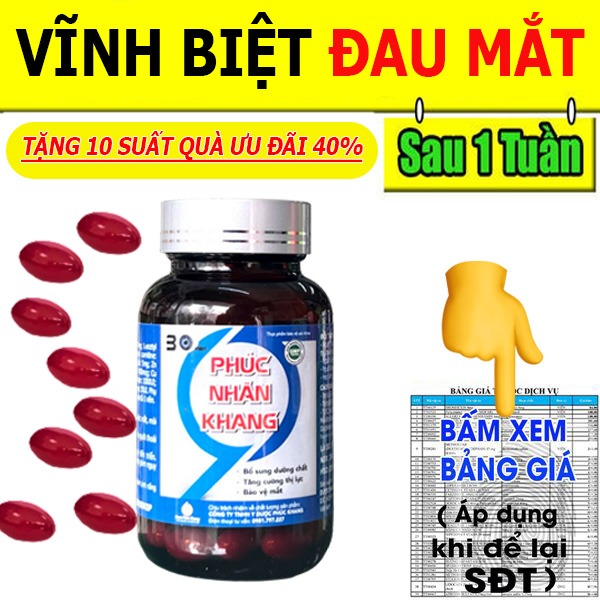 VlÊN MẮT SÁNG SỐ 1 VN - Phúc Nhãn Khang chính hãng
