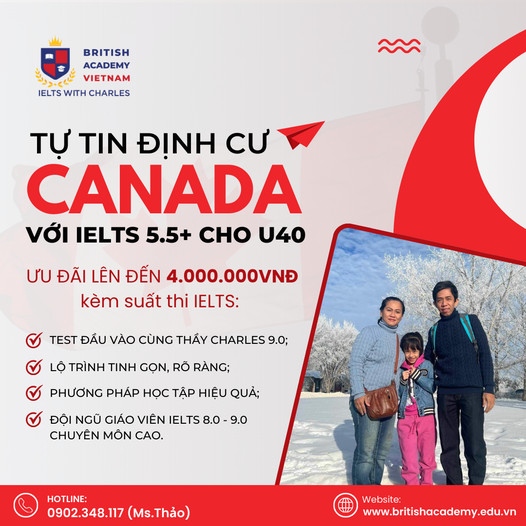 IELTS with Charles Tân Bình Tp.HCM