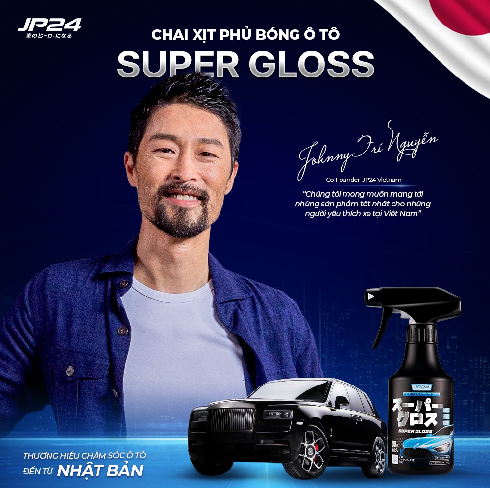 JP24 - Sản phẩm chăm sóc xe ô tô từ Nhật Bản