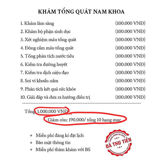 Phòng Khám Chuyên Nam Khoa Bác Sĩ - Minh Võ