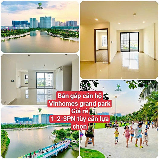 Chuyên Căn Hộ Vinhomes Grand Park Quận 9