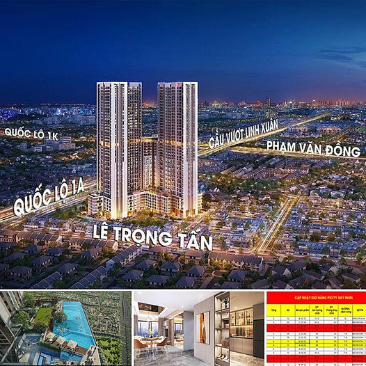 Picity Sky Park - Căn hộ số thông minh Trục Phạm Văn Đồng