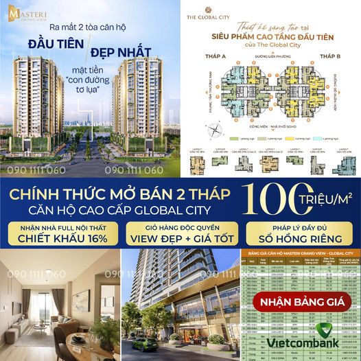 Dự án The Global City - Masterise Homes