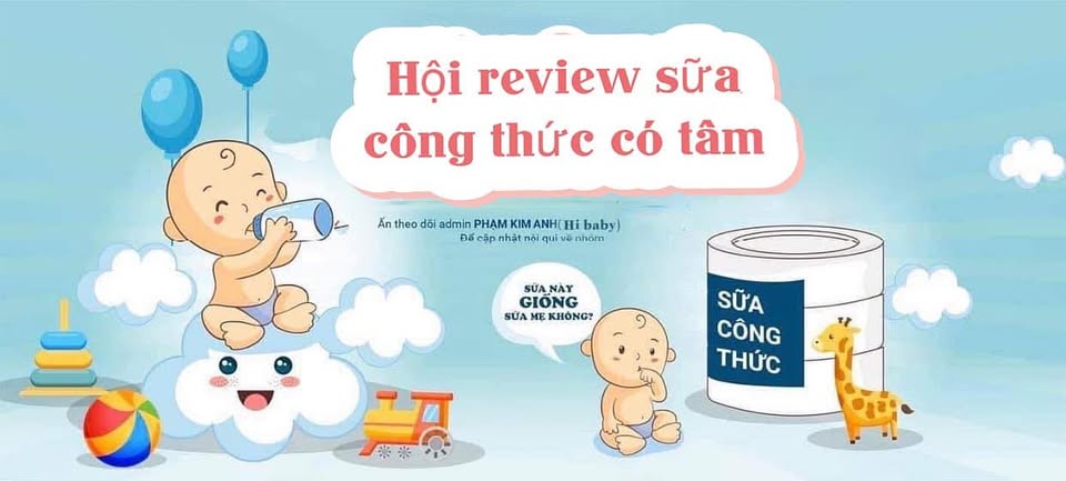 HỘI REVIEW SỮA CÔNG THỨC CÓ TÂM