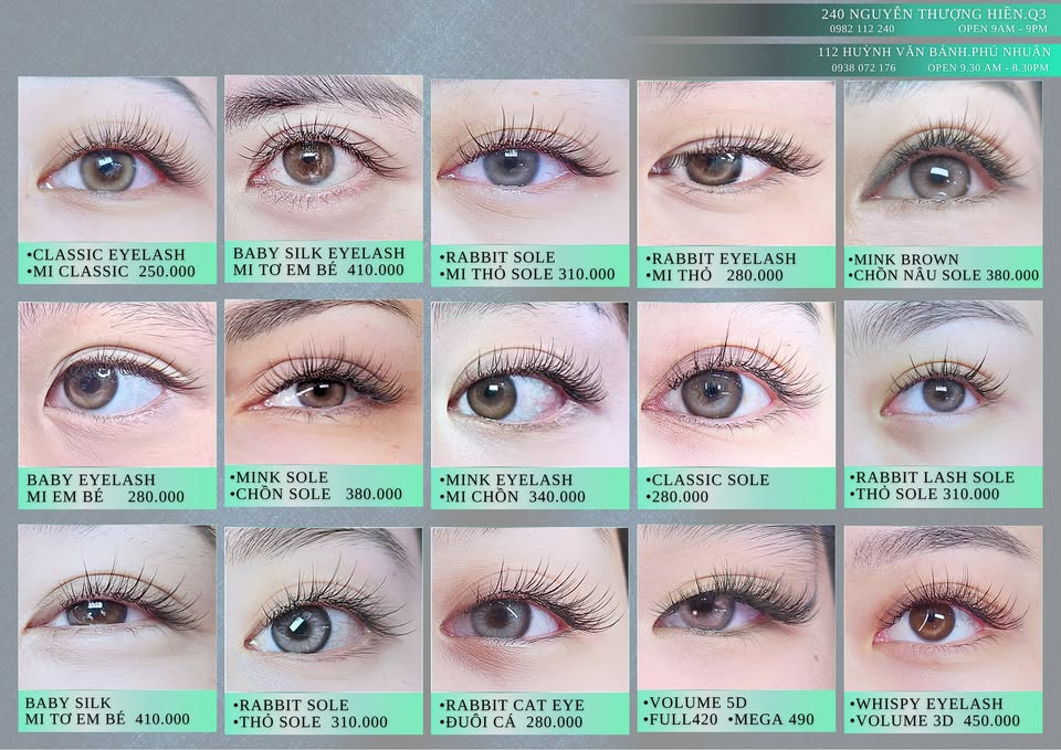 V3 Nails đẹp & Nối mi đẹp 112 Huỳnh Văn Bánh Phú Nhuận