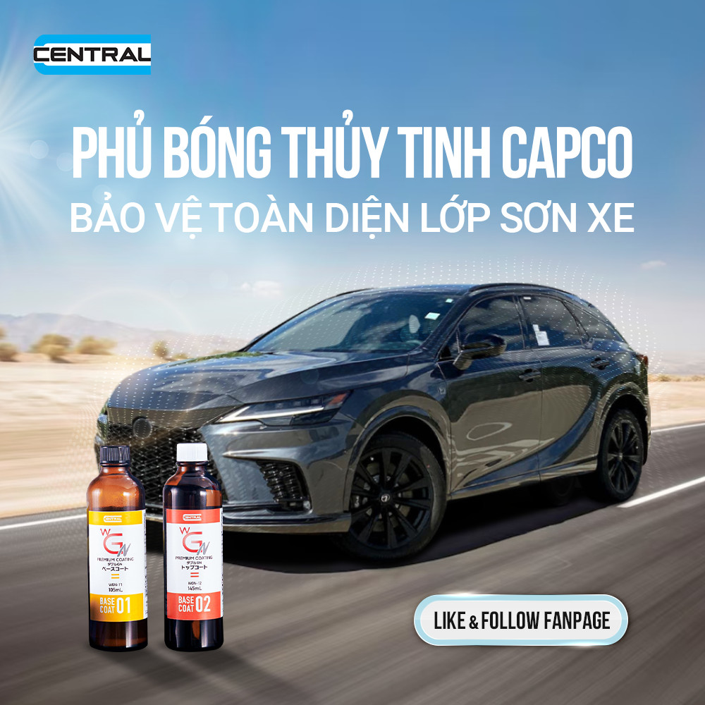 Capco - Phủ bóng thủy tinh công nghệ Nhật Bản