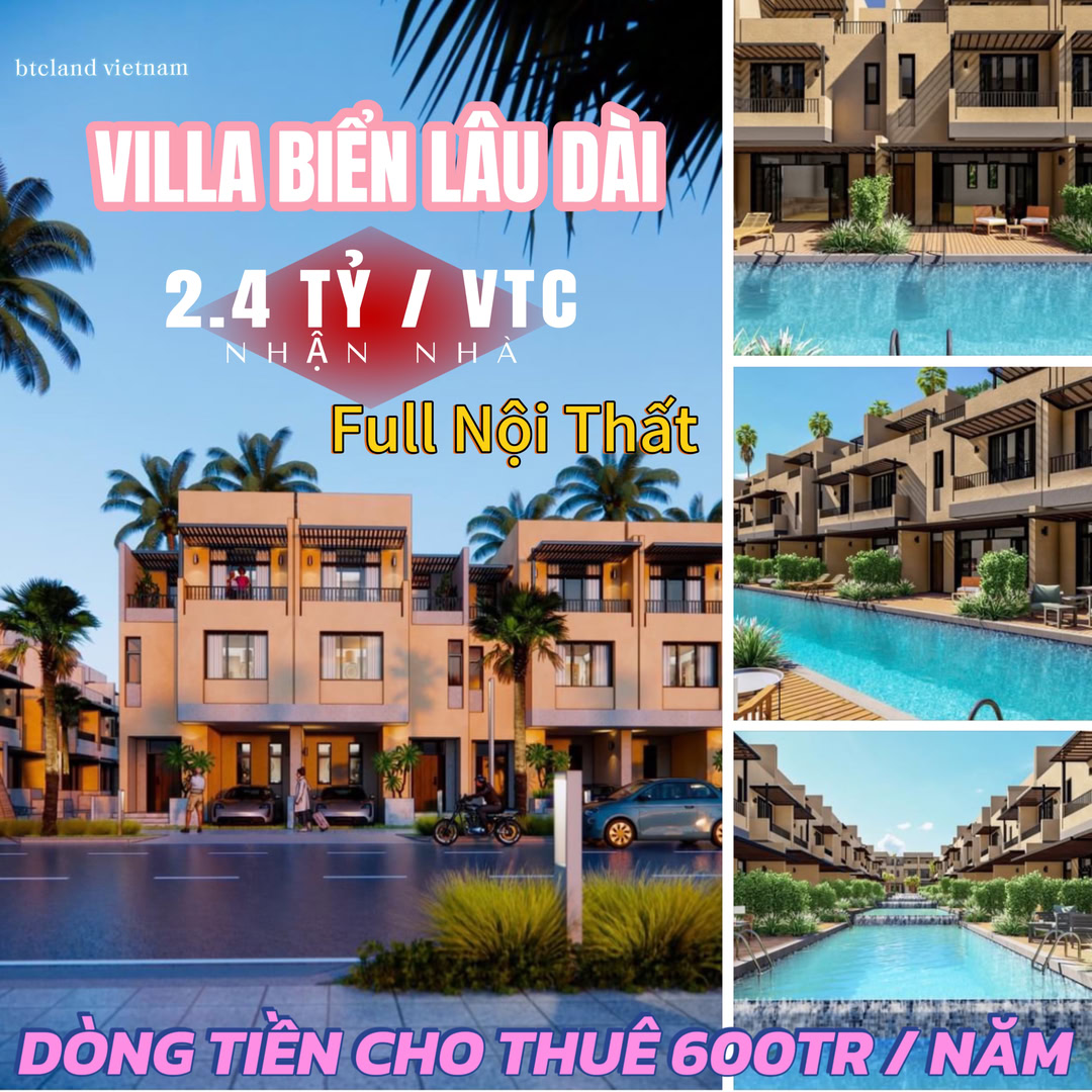 Khu Đô Thị Biển Cara World Cam Ranh Sở Hữu Lâu Dài Full Nội Thất 