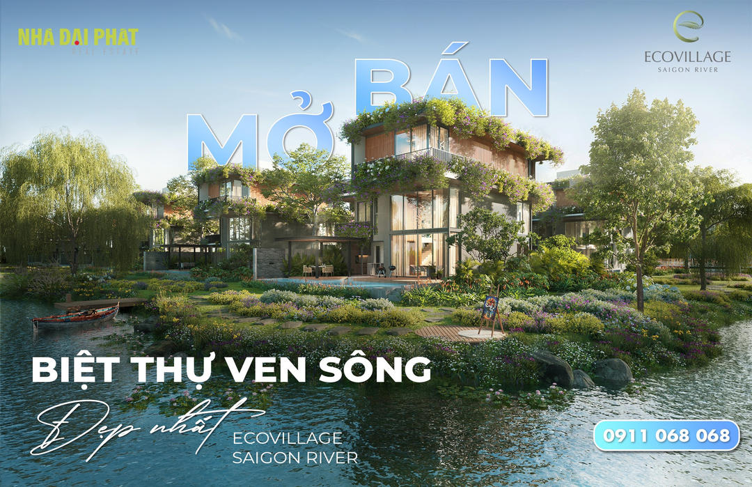 Dự Án EcoVillage Sài Gòn River - Blue Zones Đầu Tiên Việt Nam