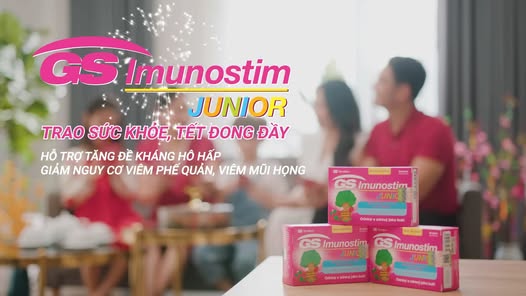 GS Imunostim - Viên ngậm tăng đề kháng đặc hiệu cho hô hấp của trẻ