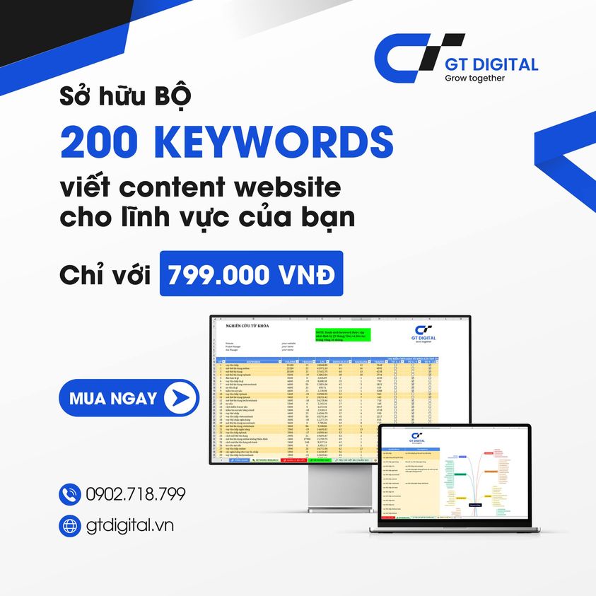 GT Digital - Nghiên Cứu Từ Khóa