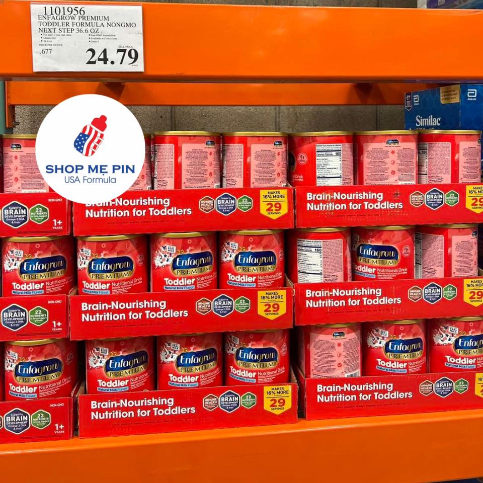 HỘI CÁC BÉ DÙNG SỮA MỸ - ENSPIRE, NEURRO, SIMILAC , ENFAGROW , EARTH BEST