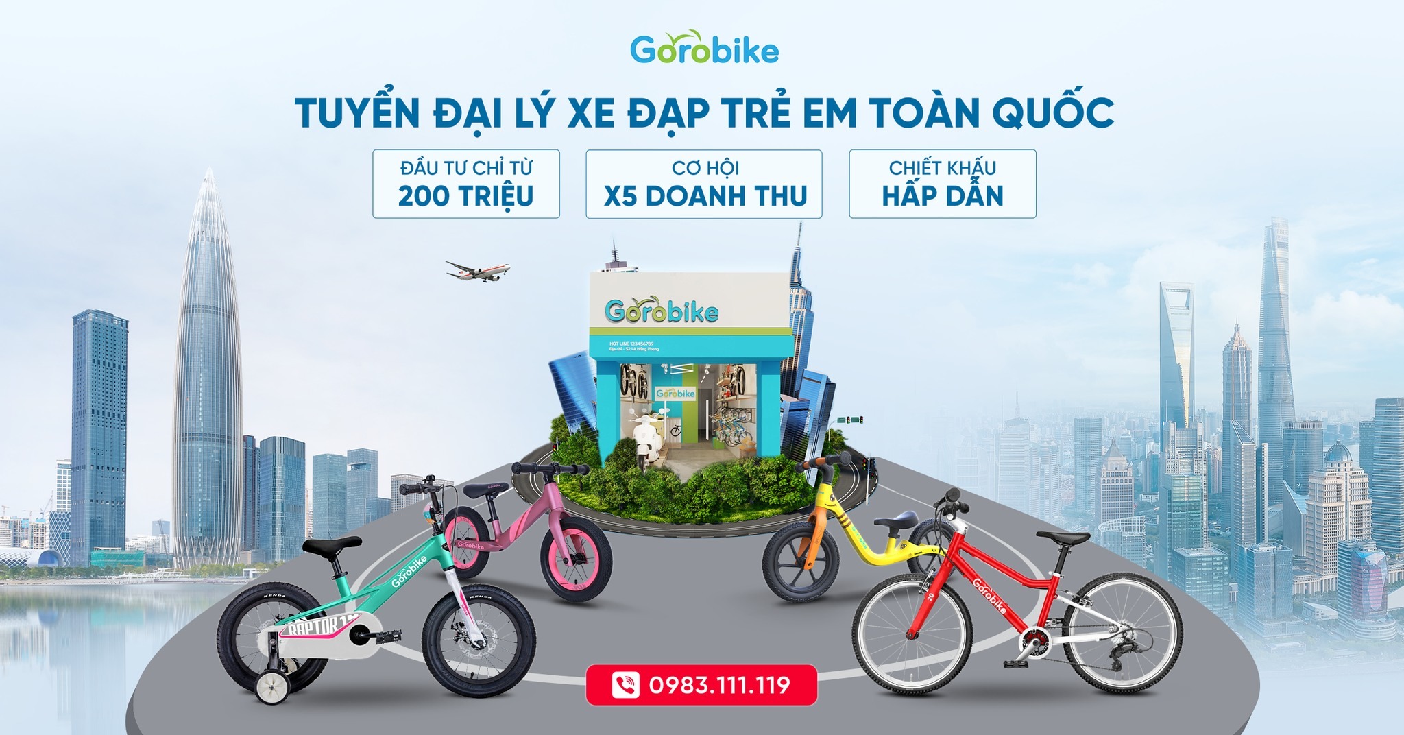 Gorobike - Xe đạp trẻ em