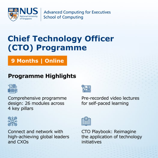 Advanced Computing for Executives, NUS School of Computing