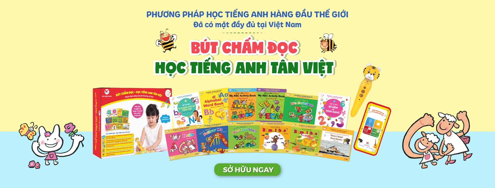 Bút Chấm Đọc Học Tiếng Anh - Tân Việt