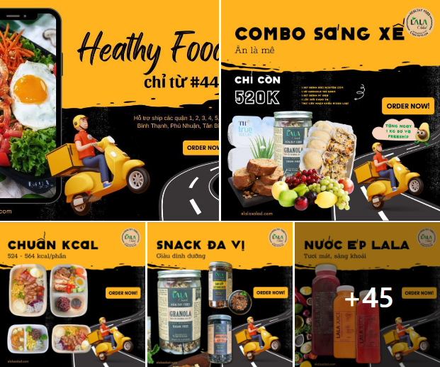 LALA SALAD - Eat Clean - Healthy & Balance