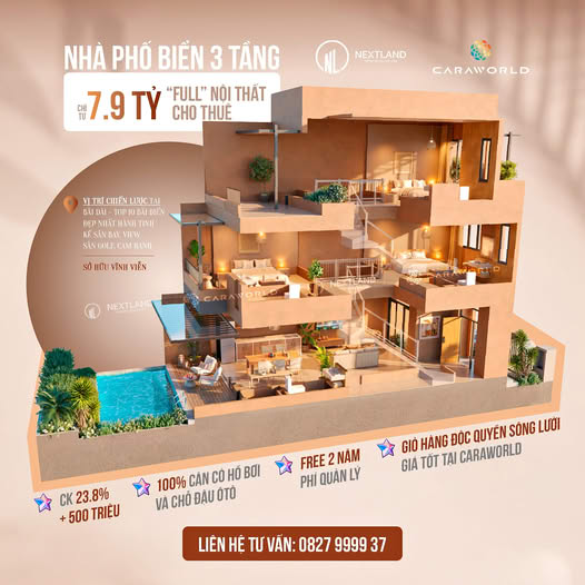 Nhà phố biệt thự Caraworld Cam Ranh