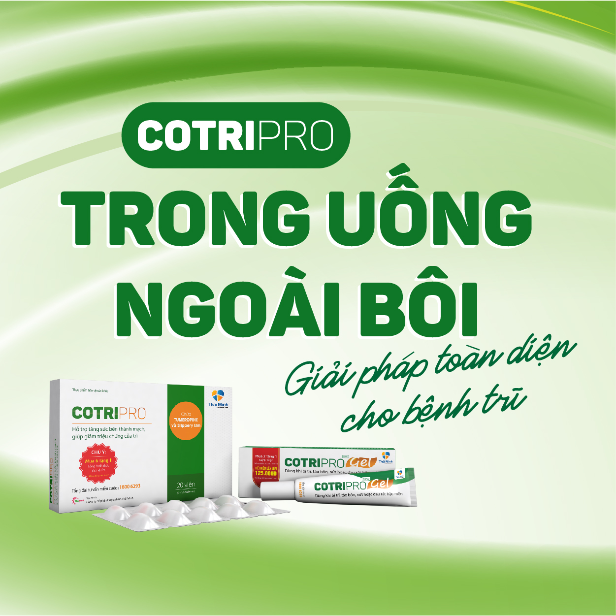 CotriPro Thái Minh - Giải pháp thoát trĩ hiệu quả cho người bị trĩ