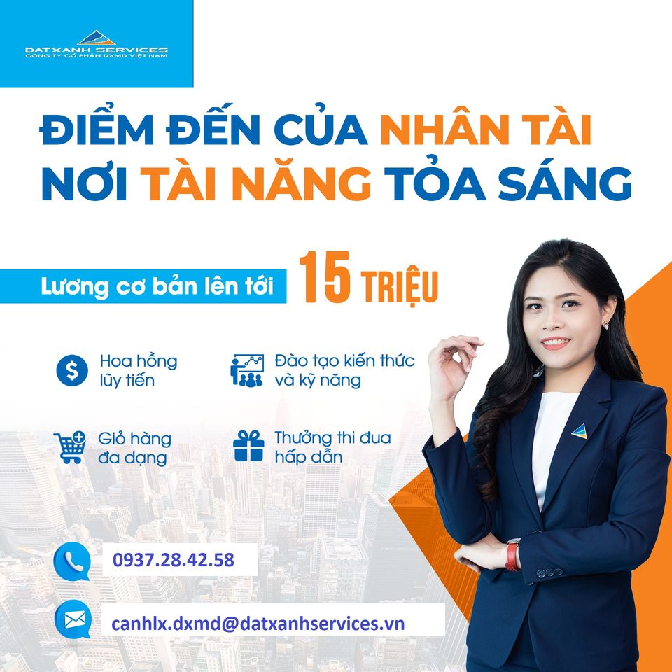 Đất Xanh Dxmd Việt Nam Tuyển Dụng