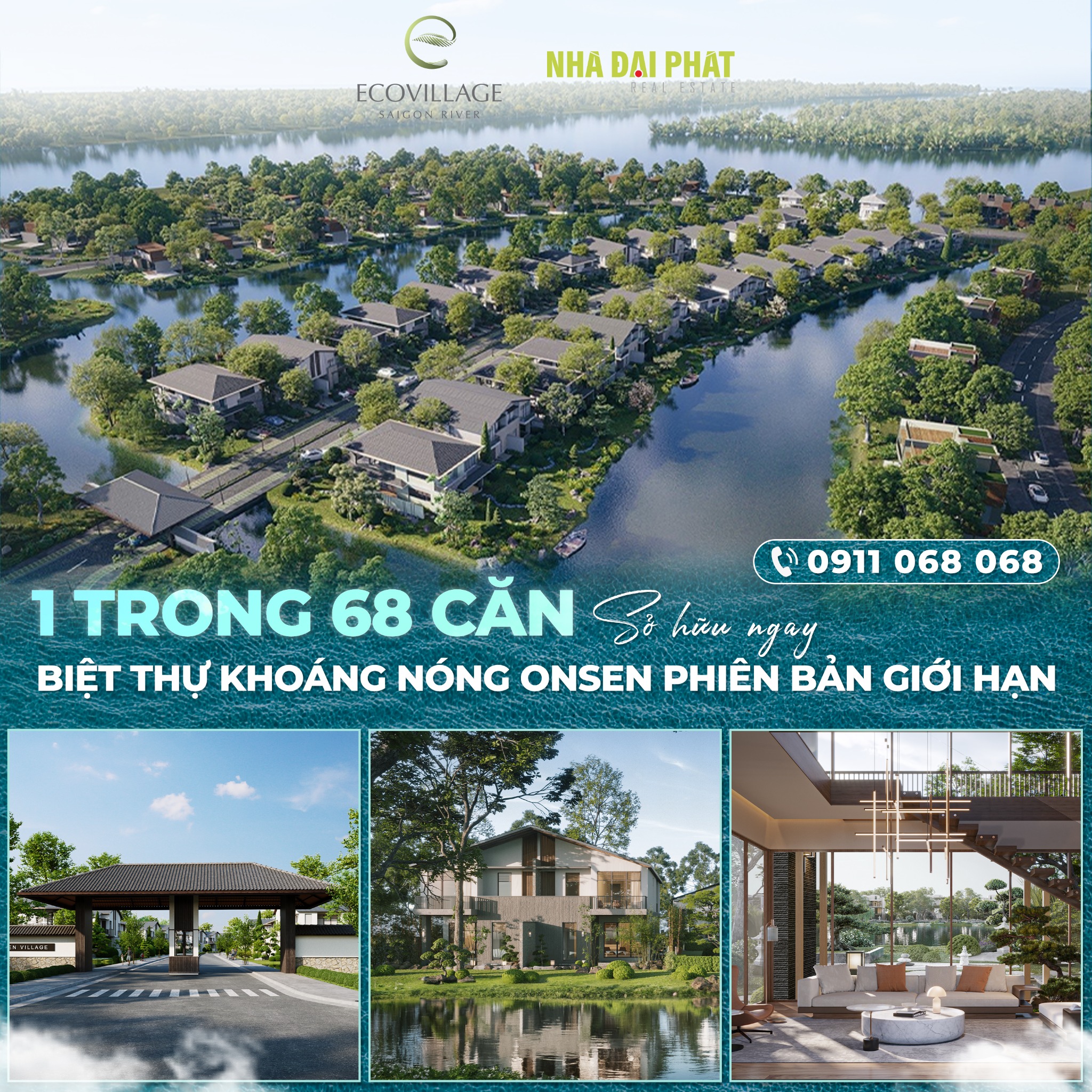 Dự Án EcoVillage Sài Gòn River - Ecopark Nhơn Trạch