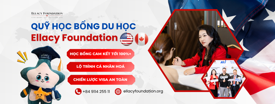 Quỹ Học Bổng Du Học Ellacy