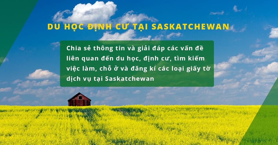 Du Học Định Cư Tại Saskatchewan, Canada