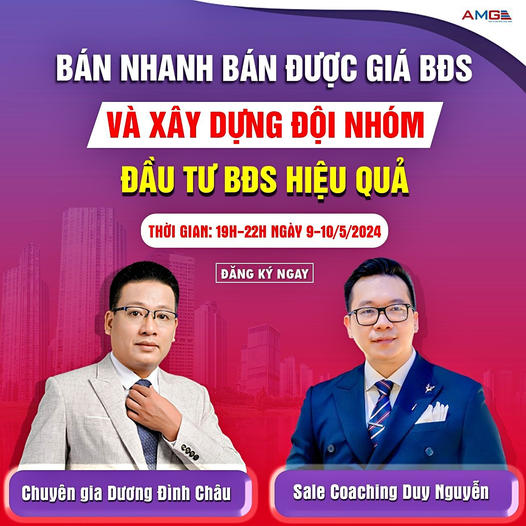 Dương Đình Châu - Coaching Đầu tư Bất động sản