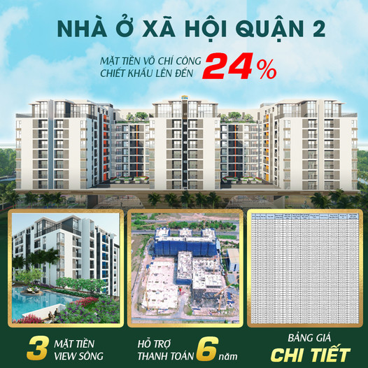 Nhà ở xã hội Thủ Thiêm - Quận 2