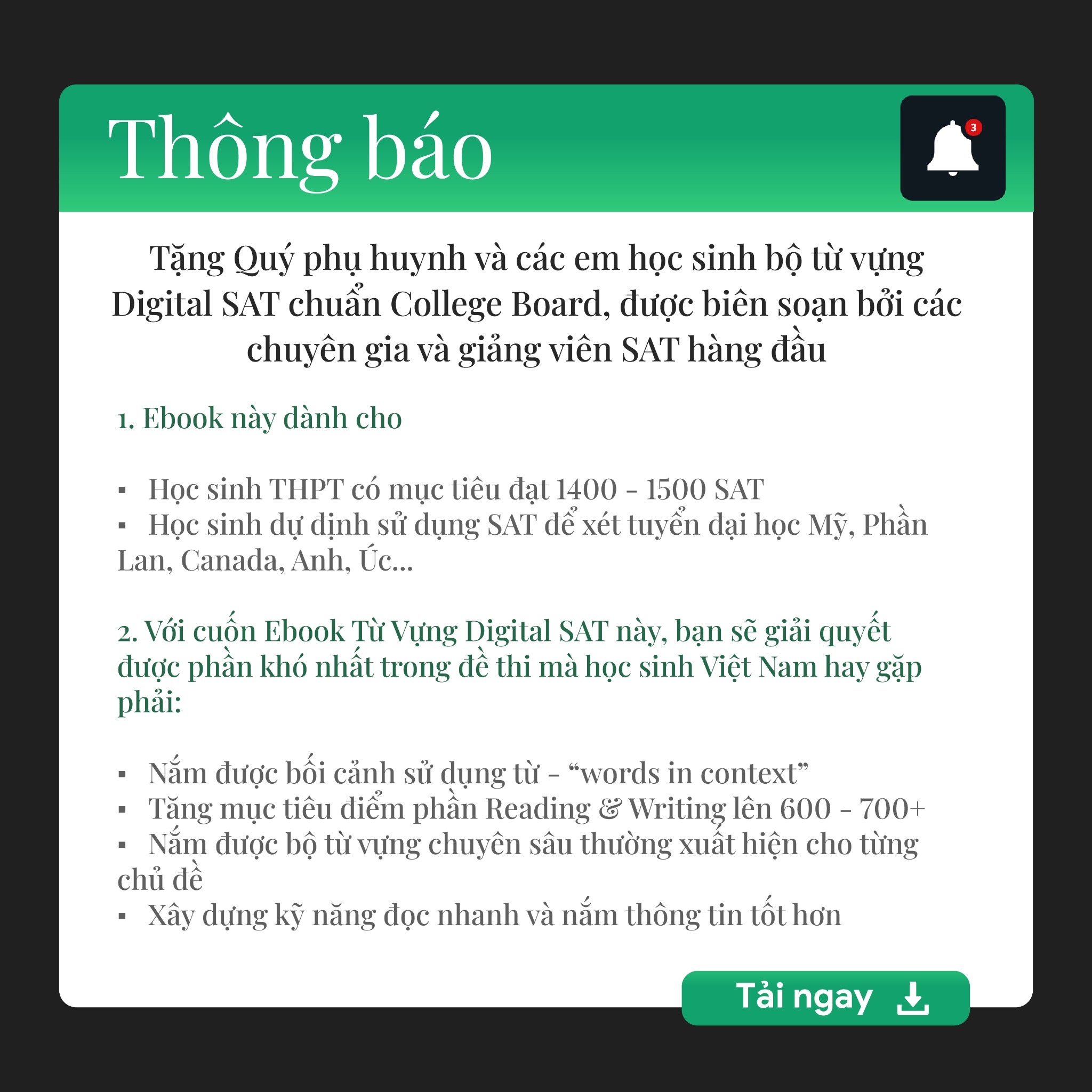 Hội cha mẹ giúp con du học Mỹ