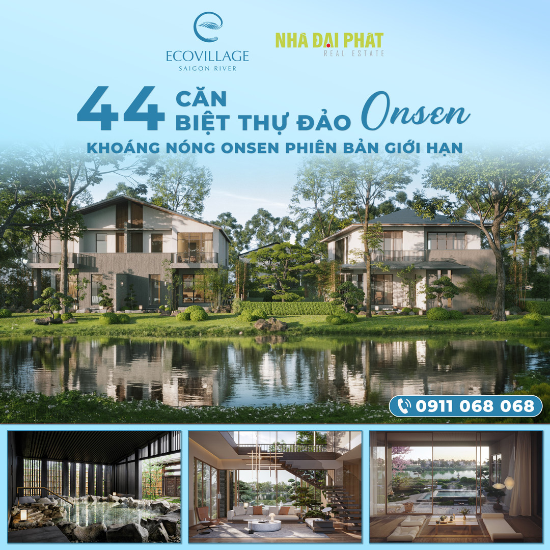 Dự Án EcoVillage Sài Gòn River - Blue Zones Đầu Tiên Việt Nam