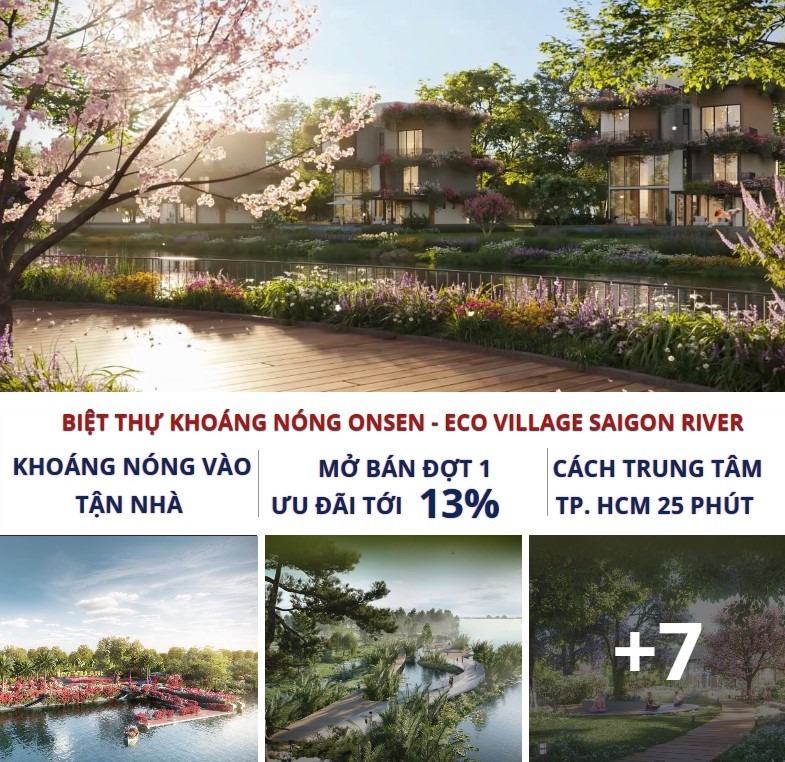 Quỹ căn đẹp khu đô thị xanh Ecopark
