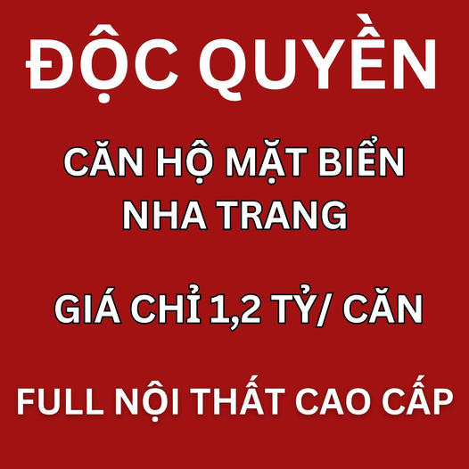 Libera Nha Trang - Căn Hộ 5 Sao View Biển
