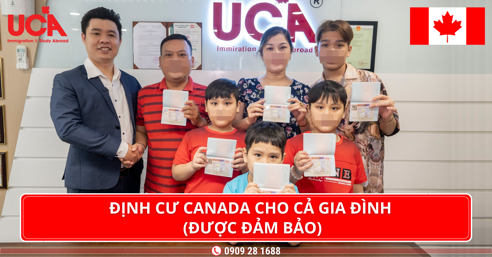 CTy Định Cư Canada Có Nhiều Khách Hàng Thành Công Nhất - UCA Immigration