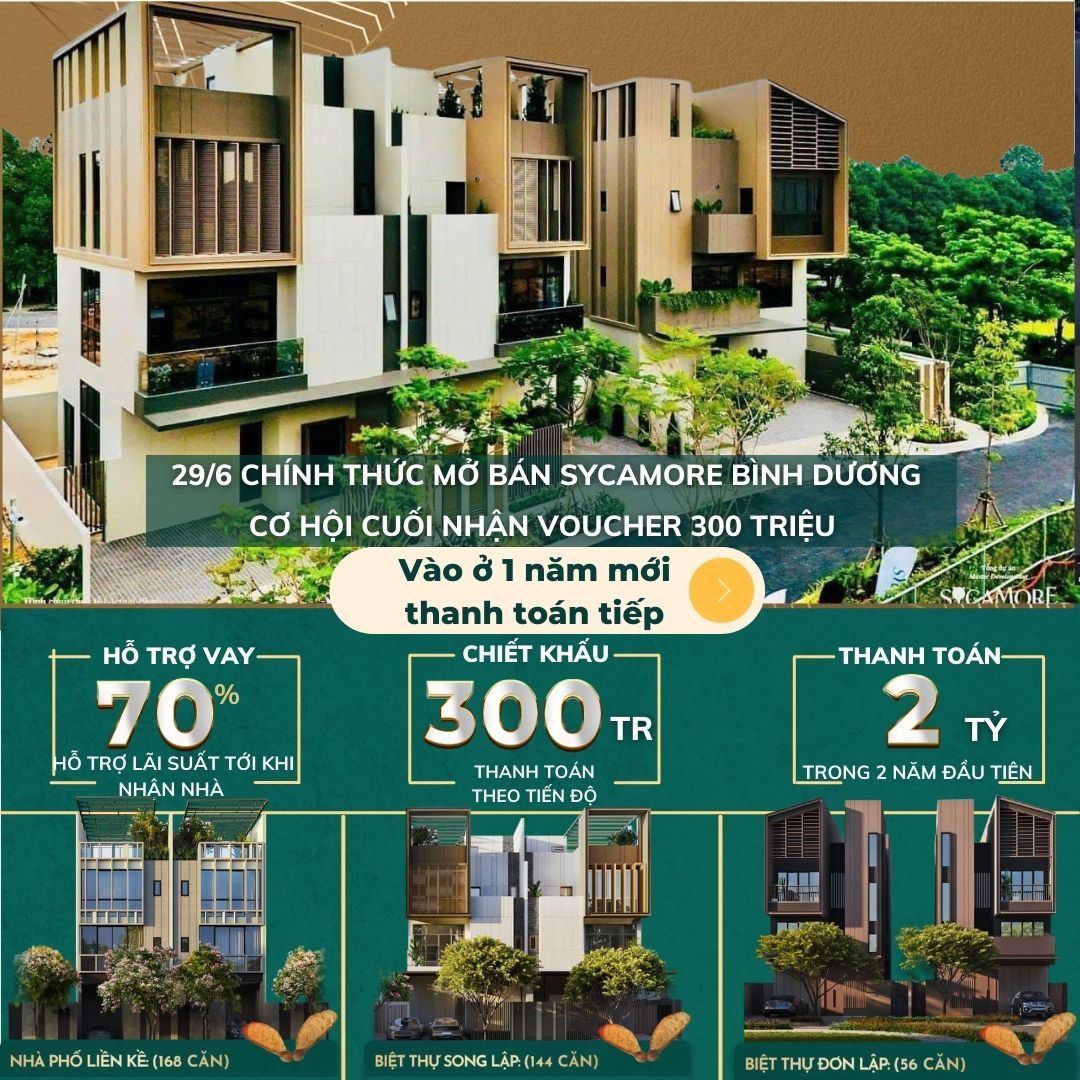 Sycamore Bình Dương by CapitaLand 