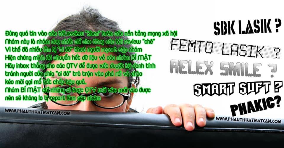 Chia sẻ kinh nghiệm Mổ mắt cận