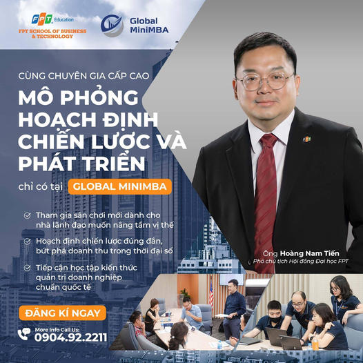Global Mini MBA - Kiến Tạo Nhà Lãnh Đạo Đẳng Cấp