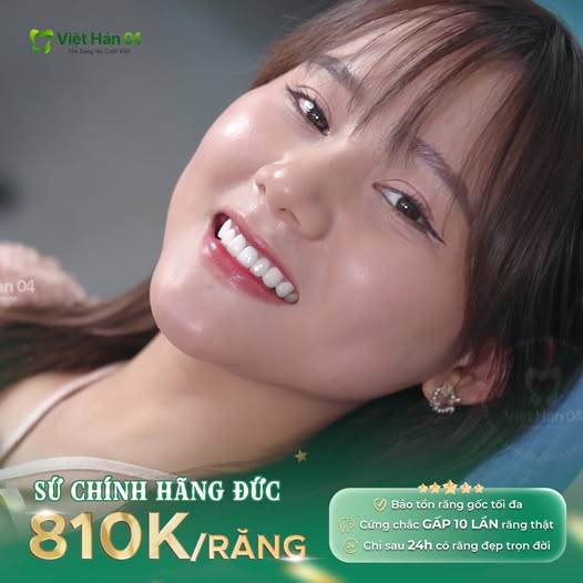 Việt Hàn 04 : Nha Khoa Thẩm Mỹ Không Mài Nhỏ Răng