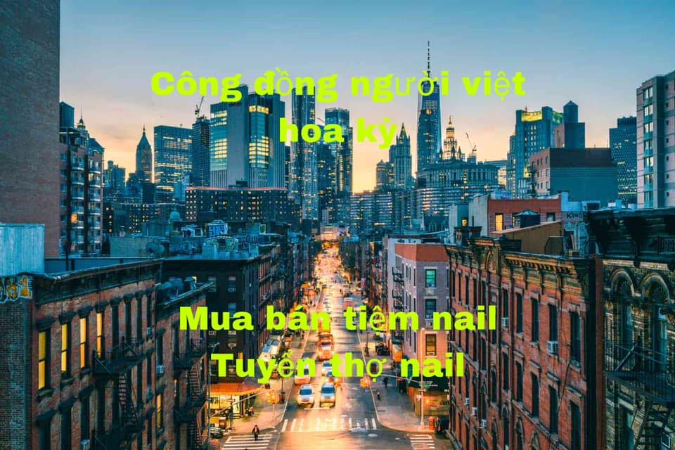 Mua Ban Tiem Nail / Tuyen Tho Nail Tai Usa
