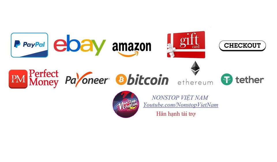 Cộng đồng trao đổi BTC,ETH,USDT,PP,PM,PO - Gift Card - Checkout - Dropship