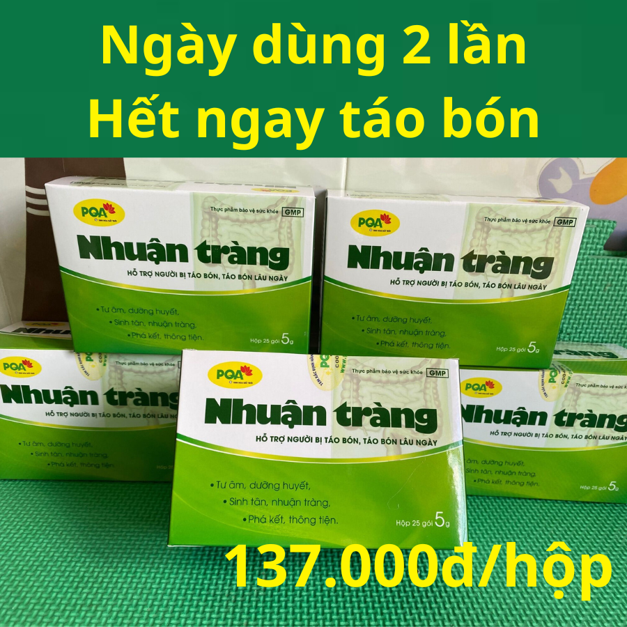 PQA Nhuận Tràng - Điều Trị Táo Bón