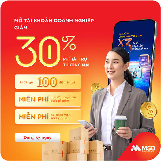 MSB - Ngân hàng TMCP Hàng Hải Việt Nam