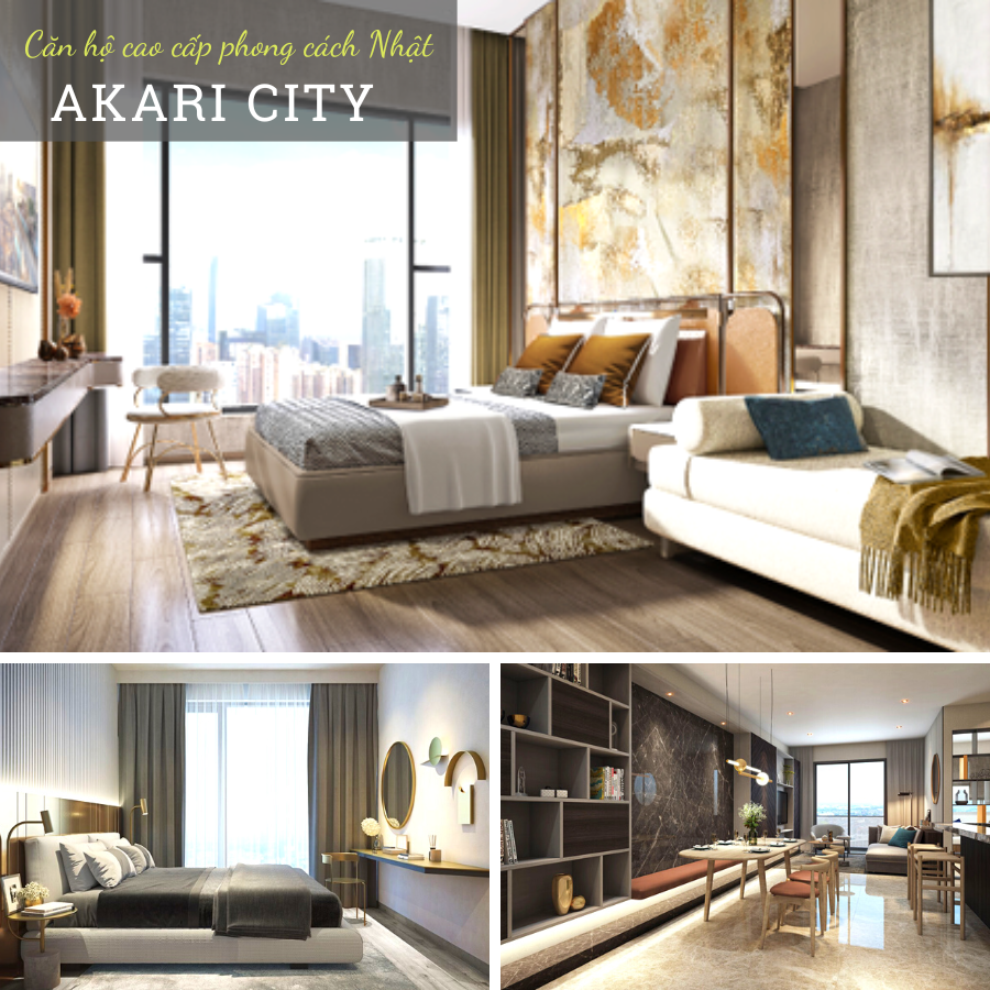 Akari City - Căn hộ 2-3PN giá tốt
