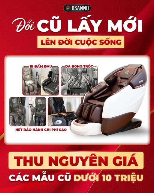 Ghế Massage Osanno - Quận Bình Tân 433 Kinh Dương Vương P An Lạc