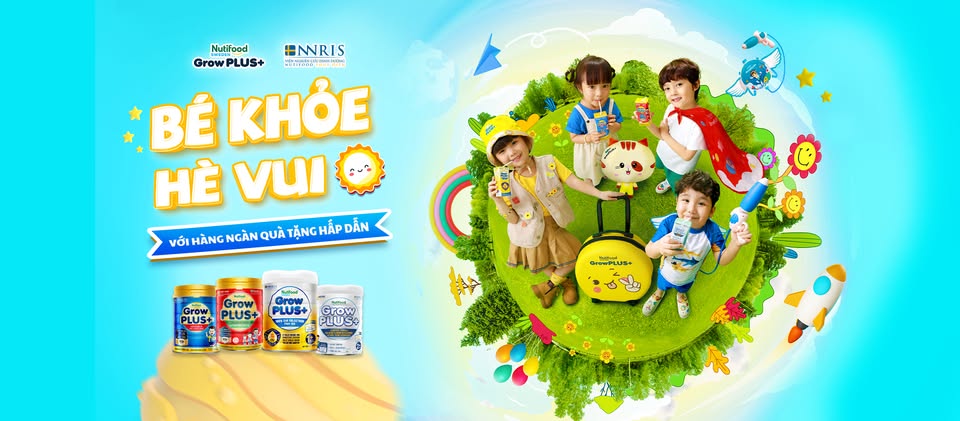 Hội các mẹ cho con dùng sữa GROW PLUS !!