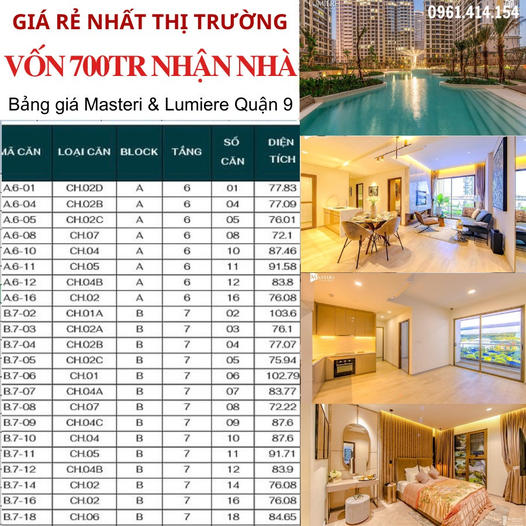 Căn hộ Hạng sang Quận 9 - Giá tốt nhất