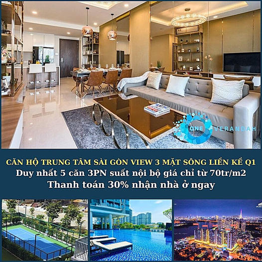 Căn Hộ One Verandah - Đảo Kim Cương Q2