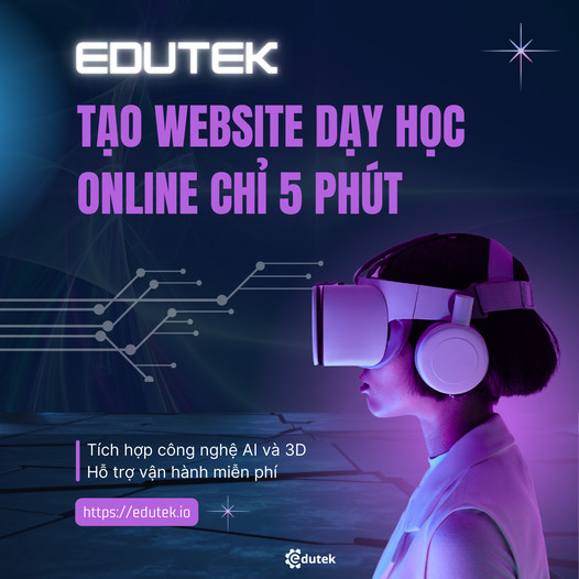 Edutek - Giải pháp đào tạo trực tuyến